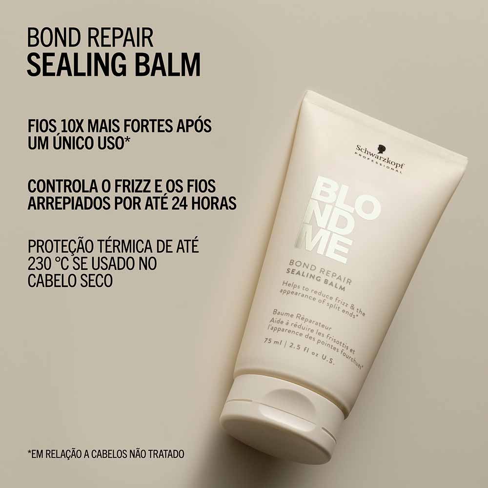 Bálsamo Selante Blondme Bond Repair Schwarzkopf 75ml