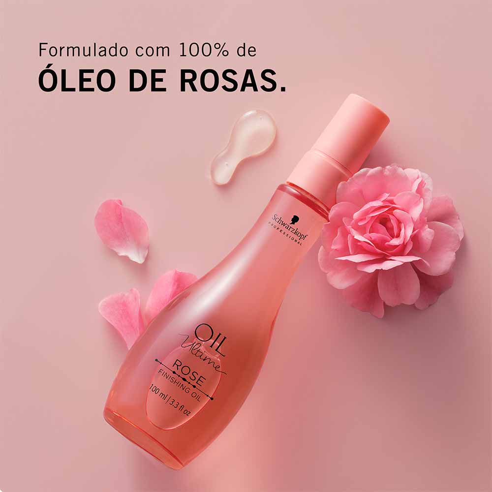 Óleo Capilar Oil Ultime Rosas Schwarzkopf Professional 100ml