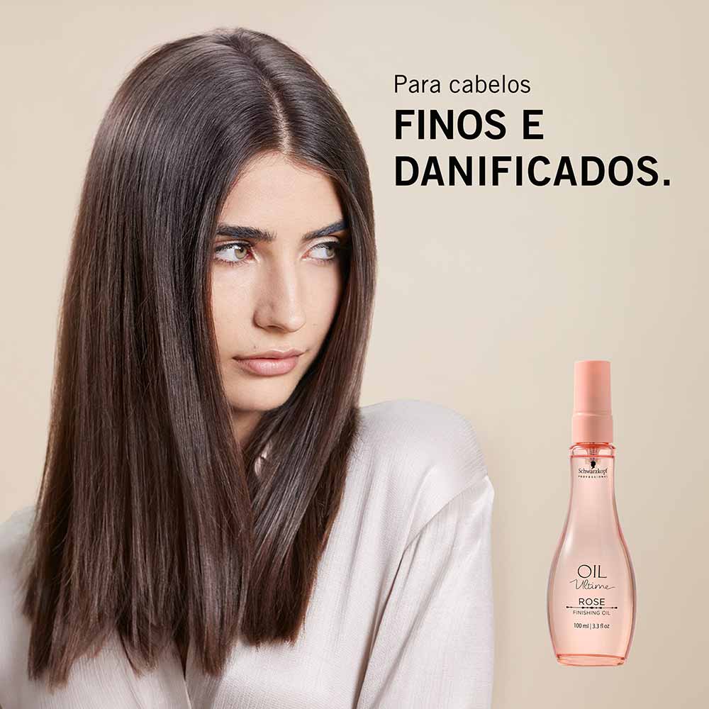 Óleo Capilar Oil Ultime Rosas Schwarzkopf Professional 100ml