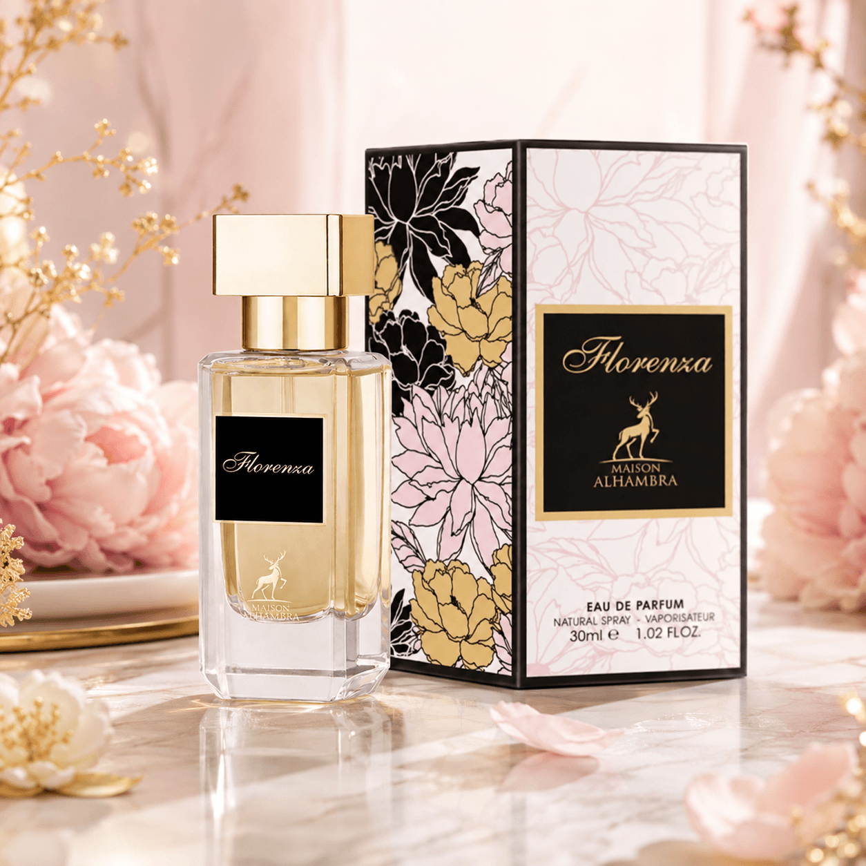 Perfume Árabe Feminino Florenza Eau de Parfum Maison Alhambra 30ml