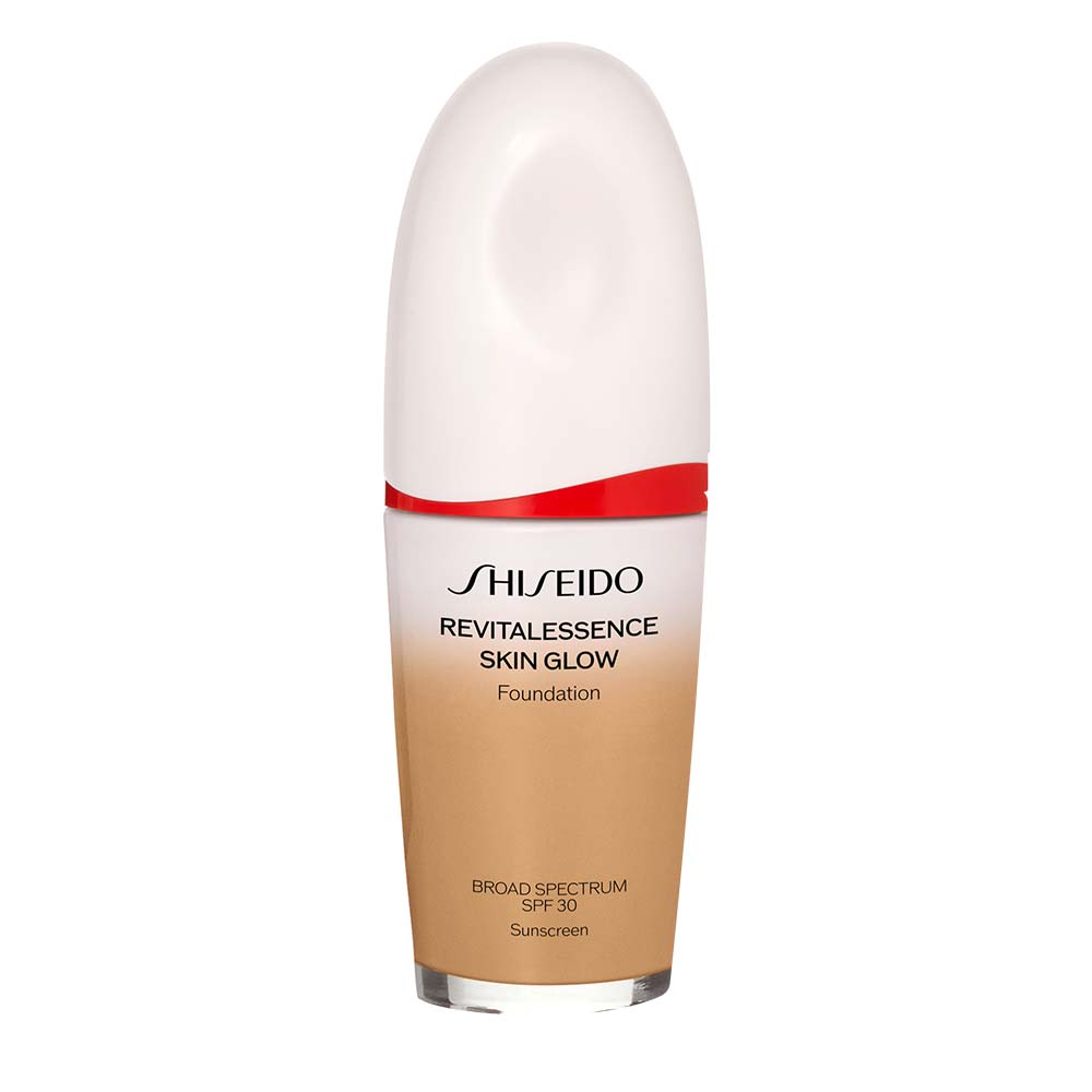 Base Líquida Revitalessence Skin Glow Foundation Fps 30 Shiseido Cor 350