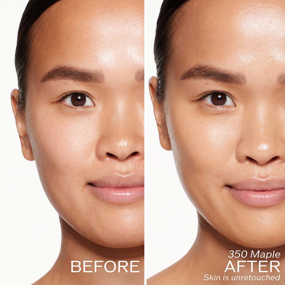 Base Líquida Revitalessence Skin Glow Foundation FPS 30 Shiseido Cor 350