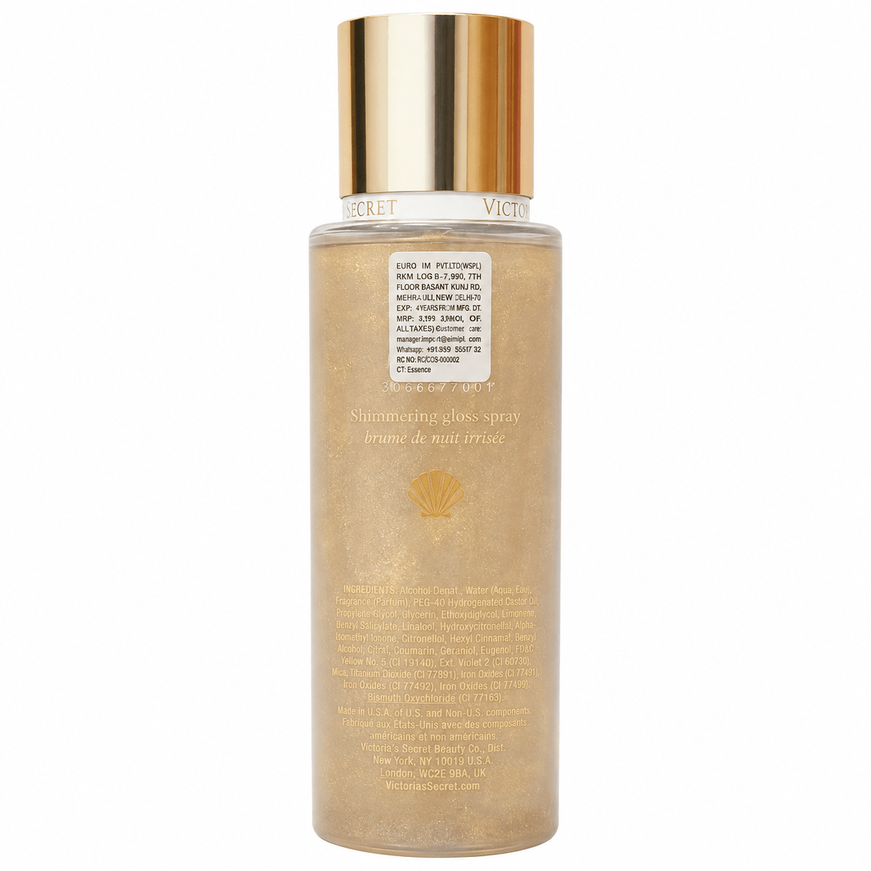 Body Splash Seashell Shimmer Victoria's Secret 250ml