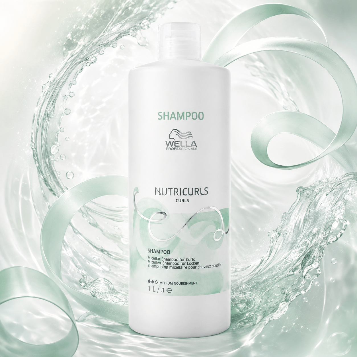 Shampoo Nutricurls Micellar Curls Wella Professionals 1L