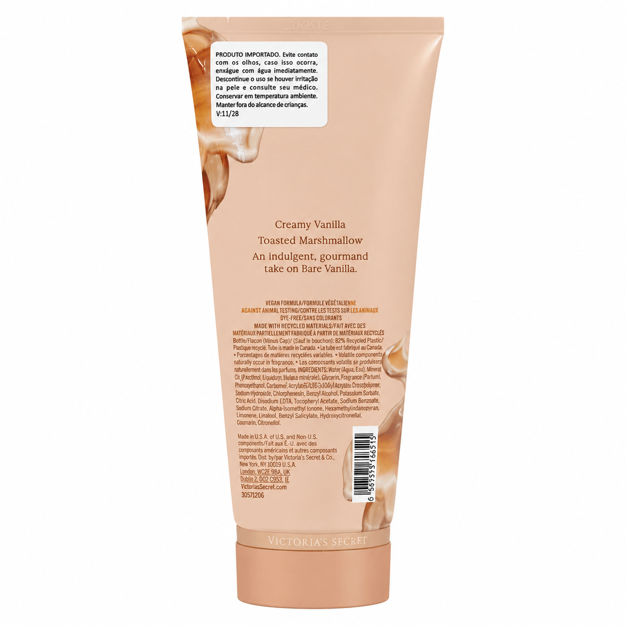 Loção Corporal Bare Vanilla Brulee Victoria's Secret 236ml