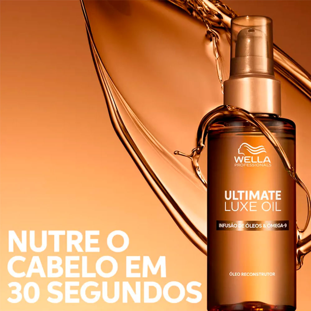 Óleo Capilar Ultimate Luxe Oil Wella Professionals 100ml