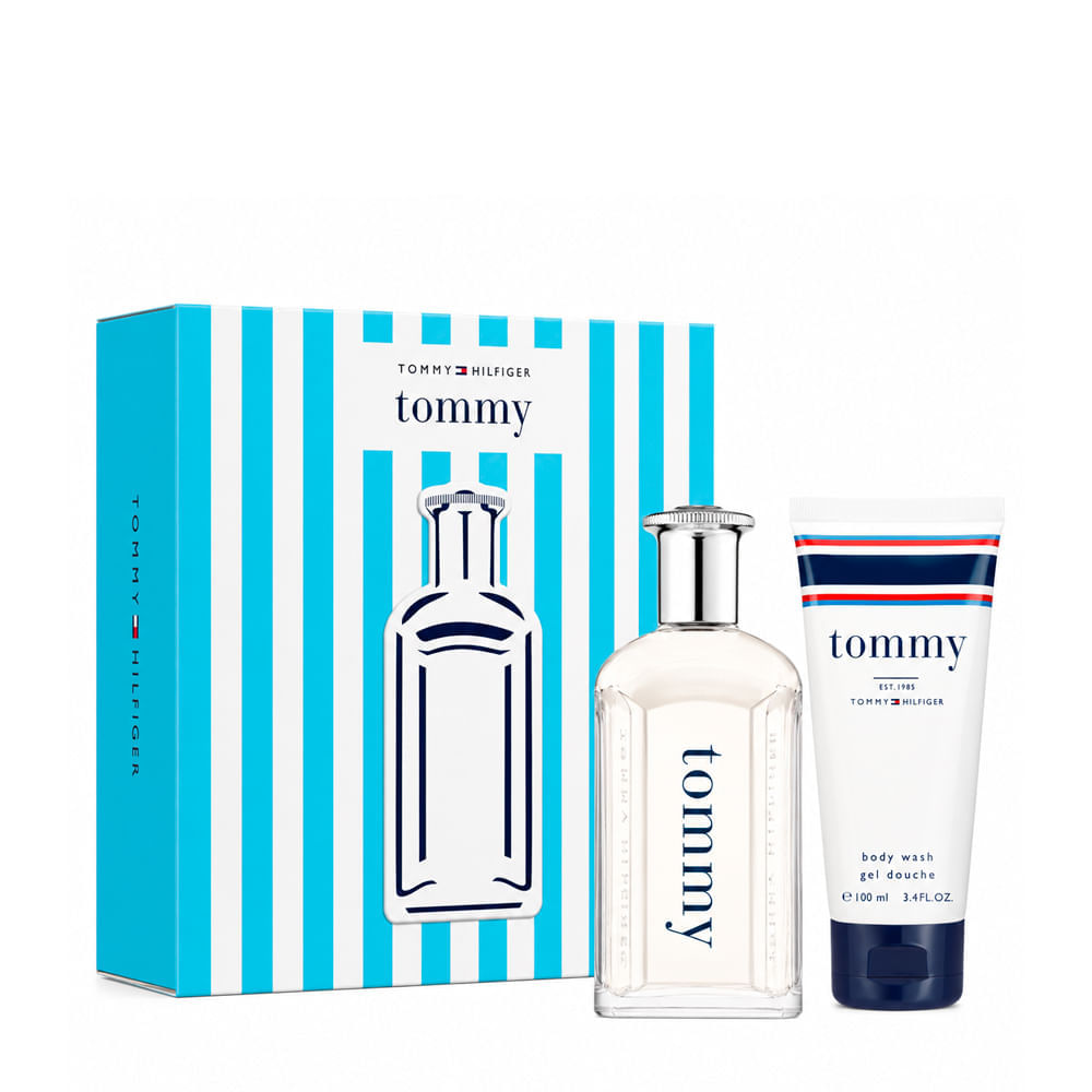 Kit Tommy Hilfiger Masculino Tommy Eau de Toilette 50ml + Sabonete Corporal 100ml