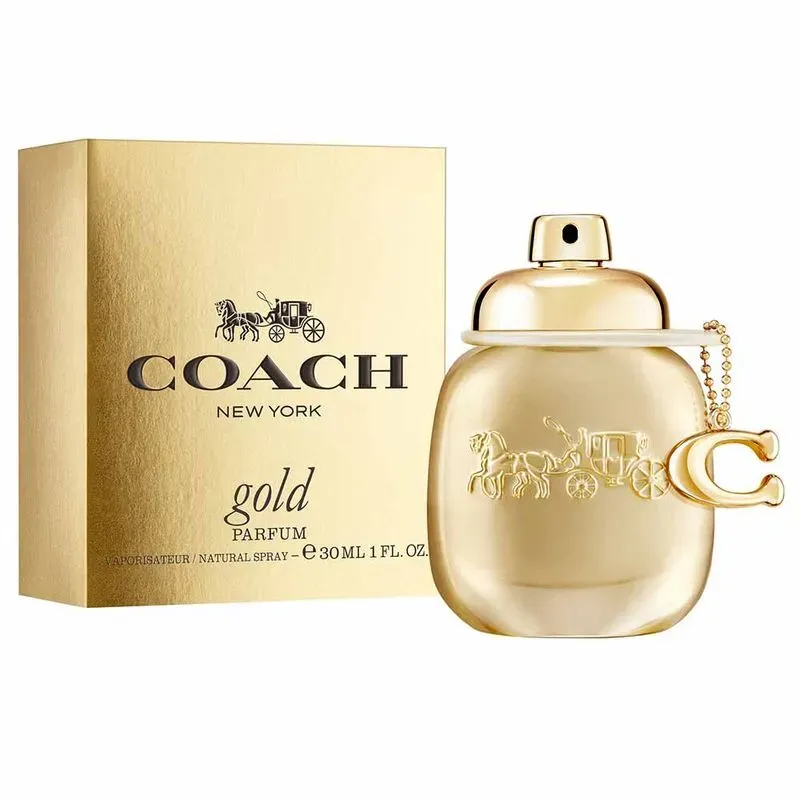 Perfume Feminino Women Gold Coach Parfum 30ml