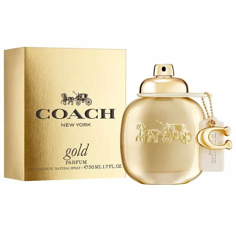 Perfume Feminino Women Gold Coach Parfum 50ml