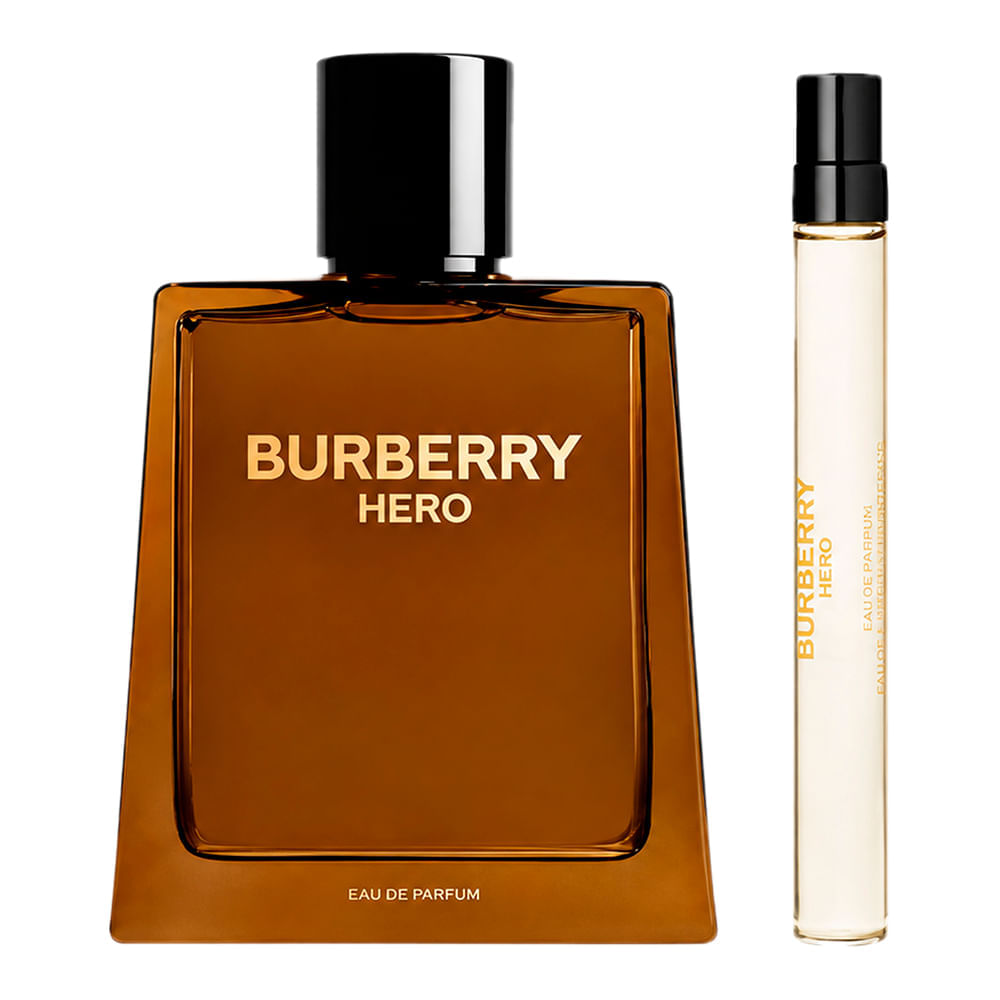 Kit Burberry Hero Masculino Eau de Parfum 100ml + Eau de Parfum Travel Spray 10ml