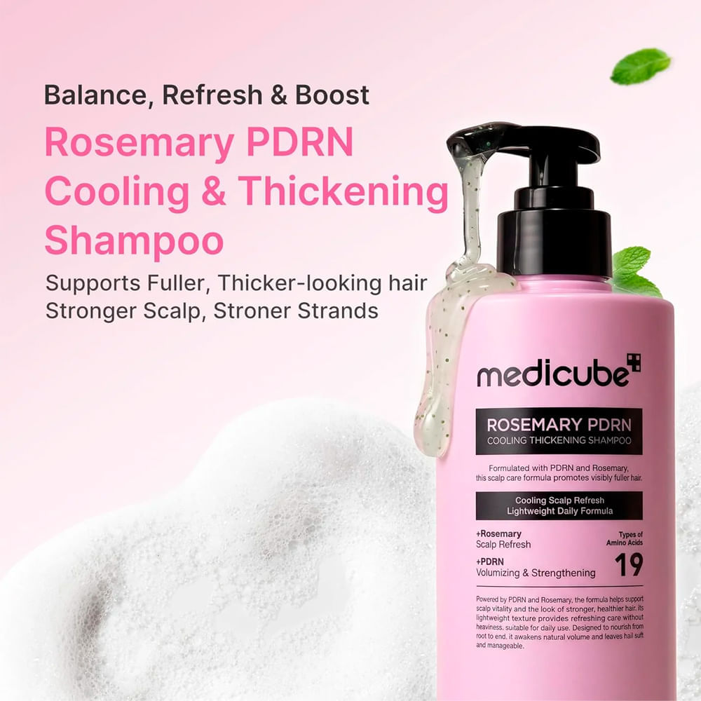 Shampoo Rosemary PDRN Cooling Medicube 400ml