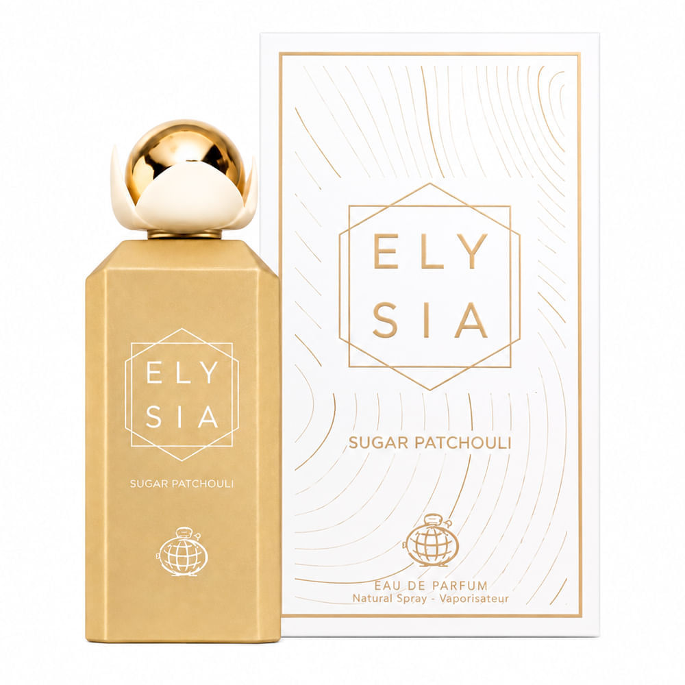 Perfume Árabe Feminino Elysia Sugar Patchouli Eau de Parfum 100ml