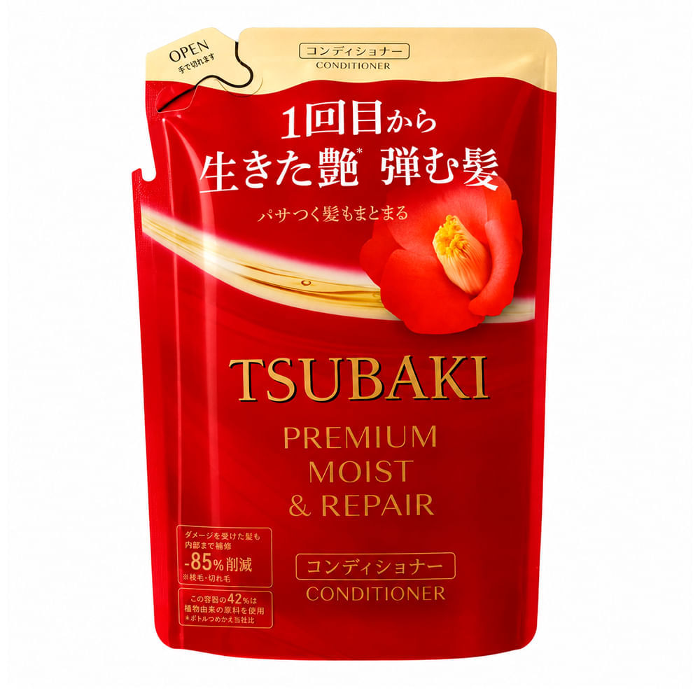 Refil de Condicionador Premium Moist & Repair Tsubaki 300ml