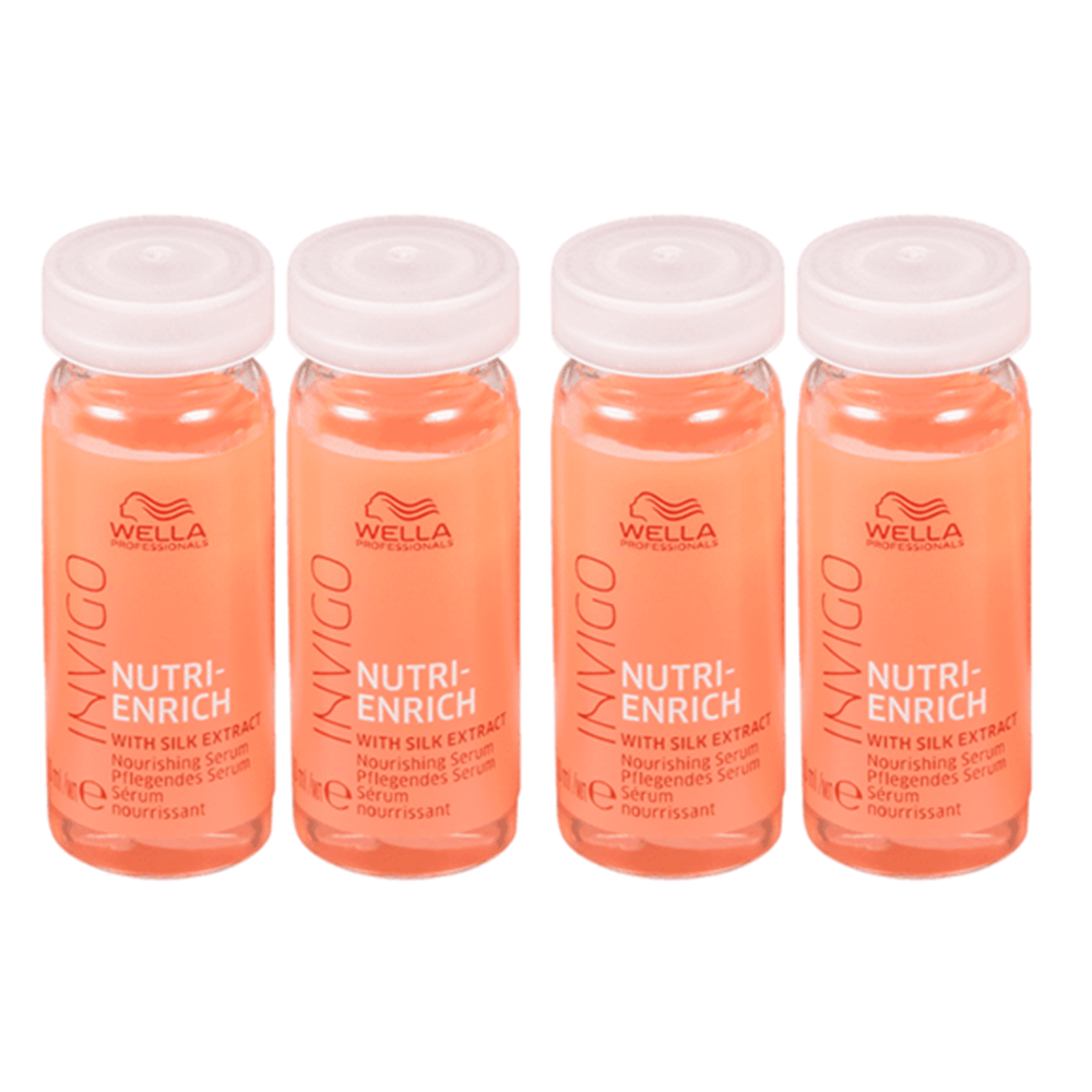 Kit Ampola De Nutrição Invigo Nutri-enrich  Wella Professionals 10ml 4 Unidades