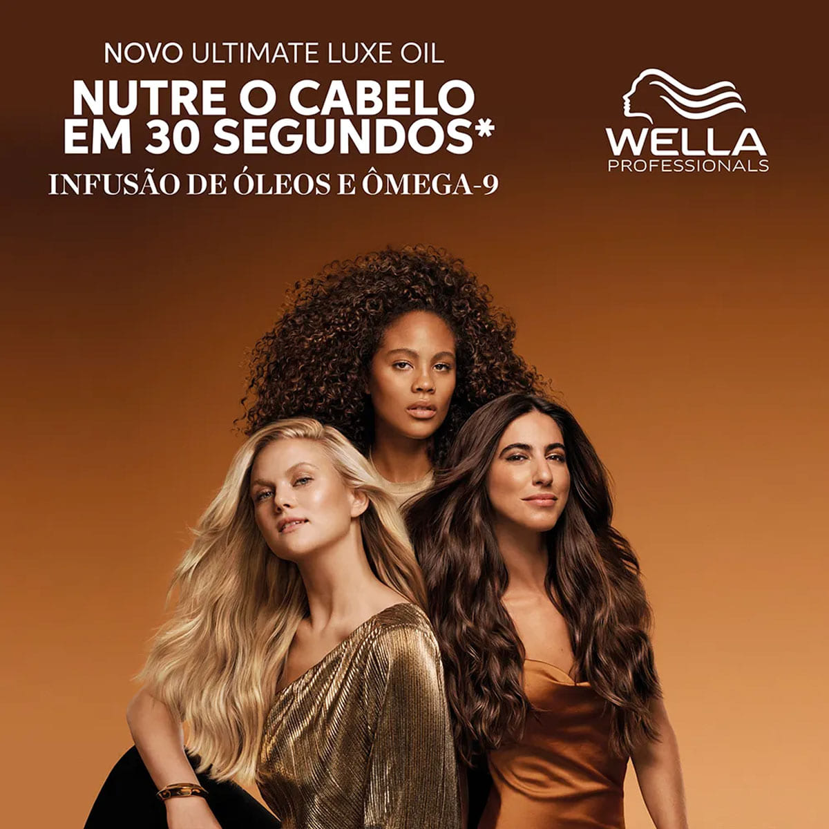 Kit Ultimate Luxe Oil Wella Professionals Shampoo 250ml + Óleo 100ml