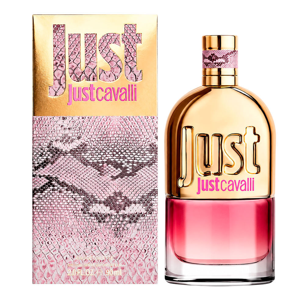 Perfume Feminino Just Cavalli Eau de Toilette Roberto Cavalli 90ml