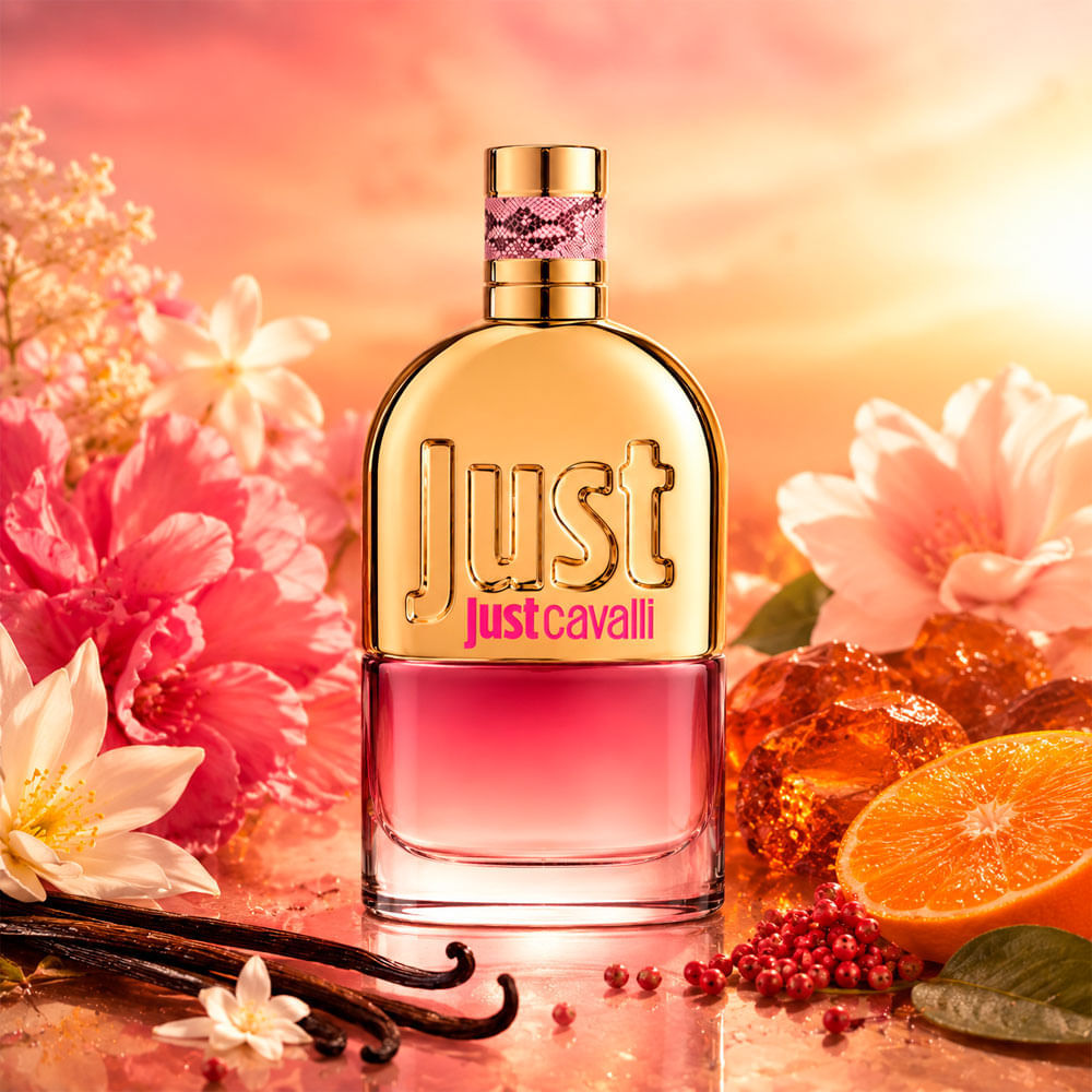 Perfume Feminino Just Cavalli Eau de Toilette Roberto Cavalli 90ml