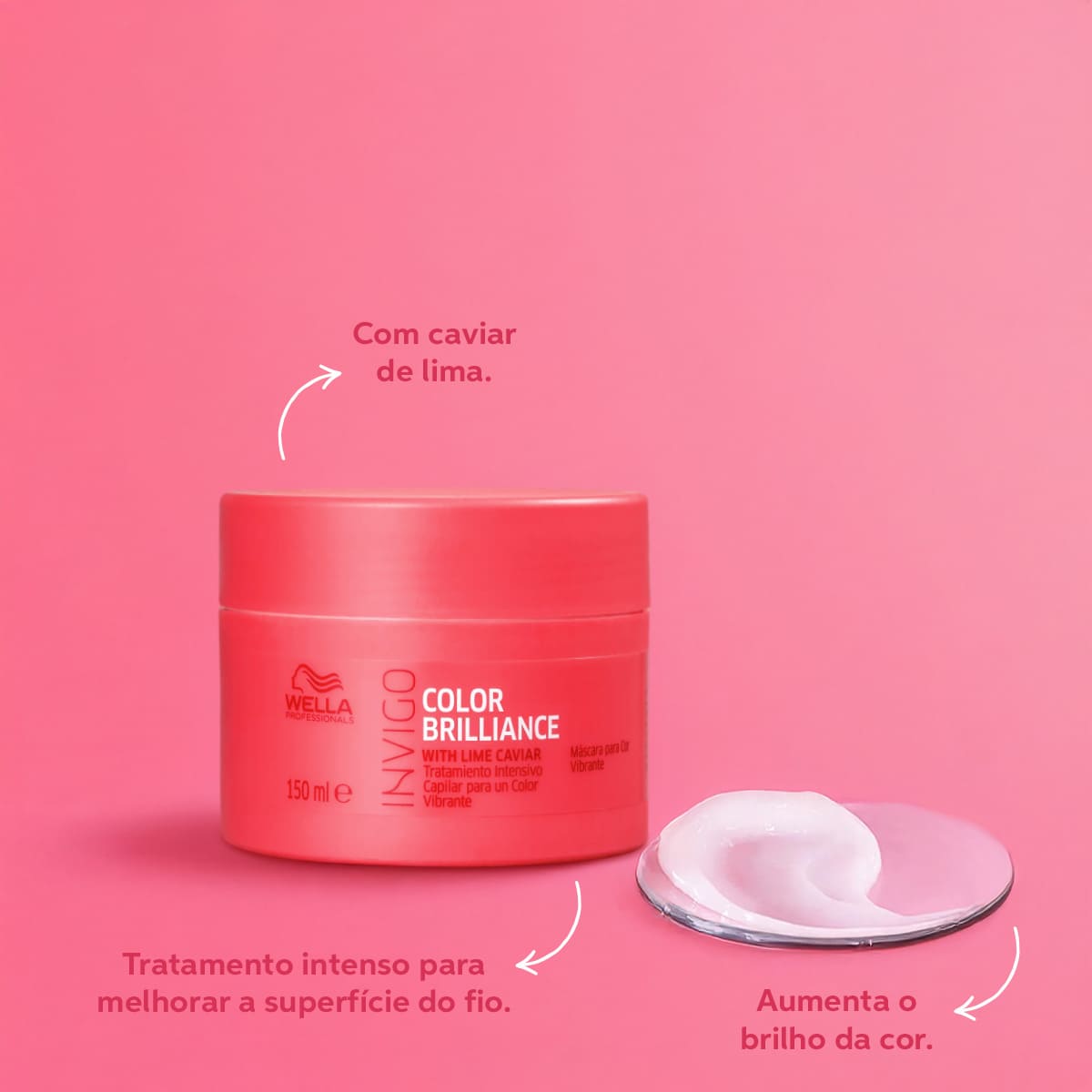 Kit Invigo Color Brilliance Wella Professionals Shampoo 250ml + Máscara 250ml