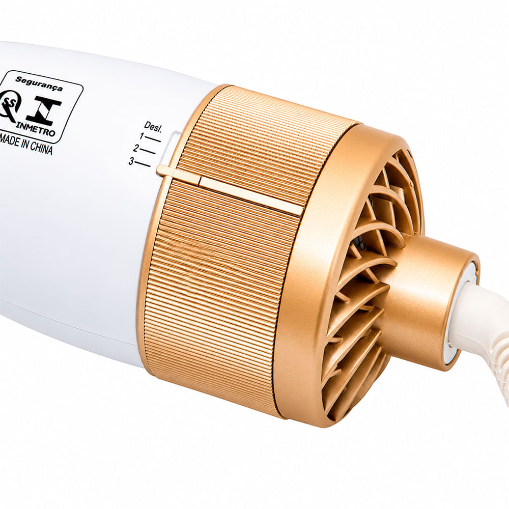 Escova Secadora Crush Íon Classic Lizz Professional 1300W Bivolt
