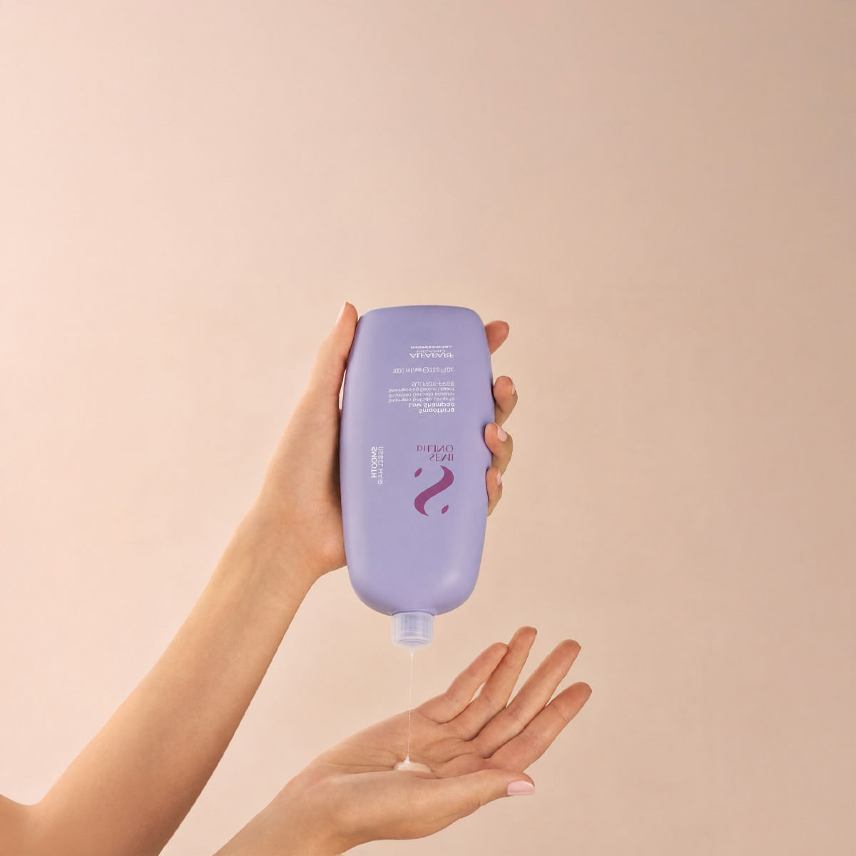 Kit Alfaparf Shampoo Semi di Lino Smooth 1L + Válvula Pump