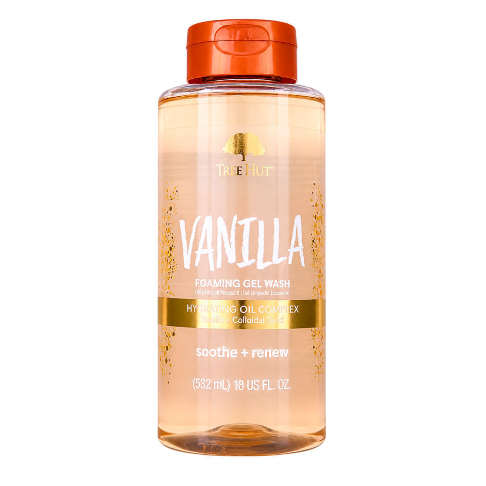 Gel De Banho Vanilla Foaming Gel Wash Tree Hut 532ml