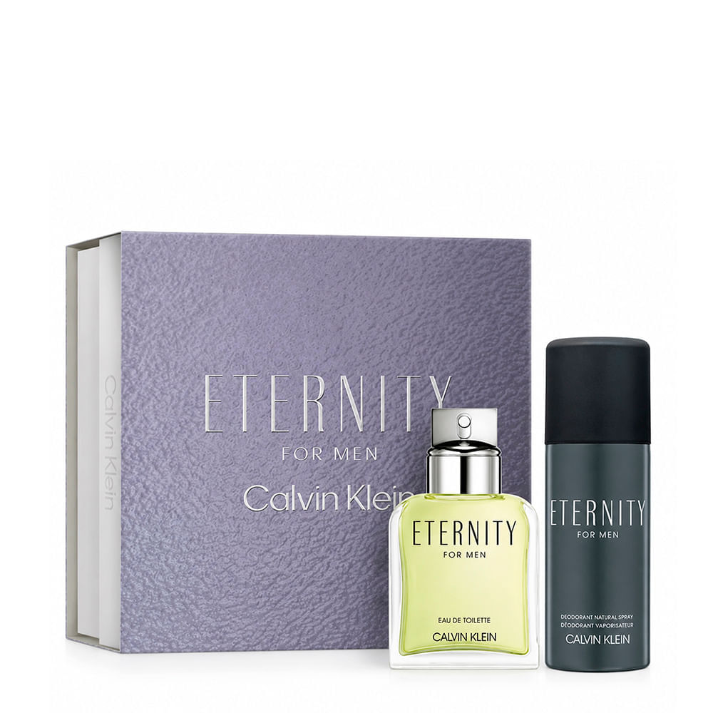 Kit Calvin Klein Eternity For Men Masculino Eau de Toilette 100ml + Desodorante Spray 150ml
