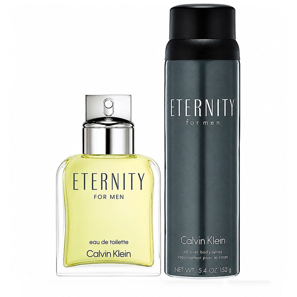 Kit Calvin Klein Eternity For Men Masculino Eau de Toilette 100ml + Desodorante Spray 150ml