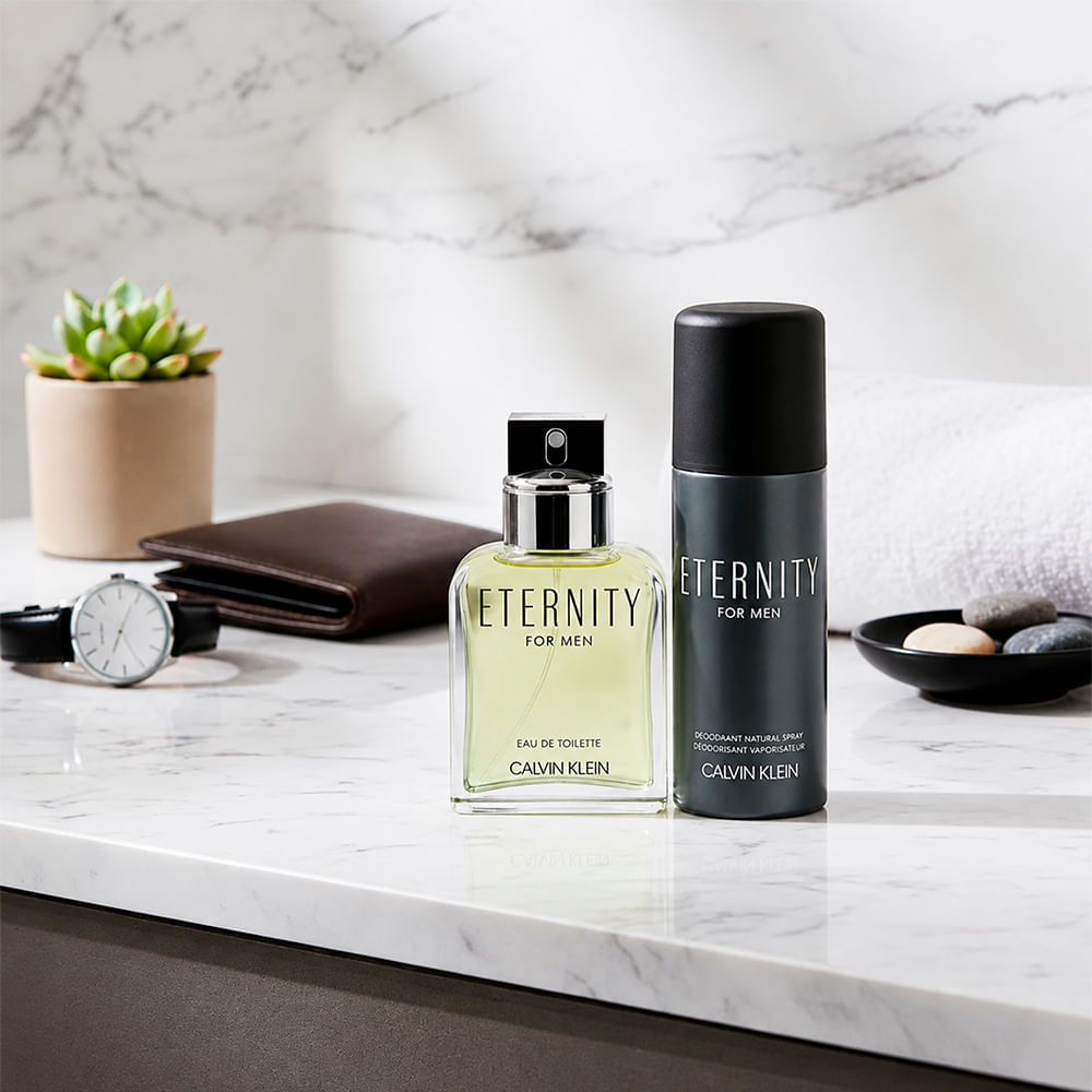 Kit Calvin Klein Eternity For Men Masculino Eau de Toilette 100ml + Desodorante Spray 150ml