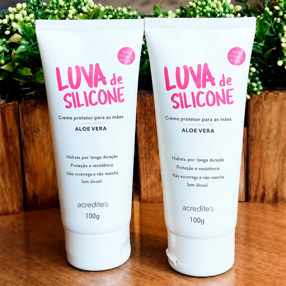 Creme Para As Mãos Luva de Silicone Aloe Vera Pokoloka 100g