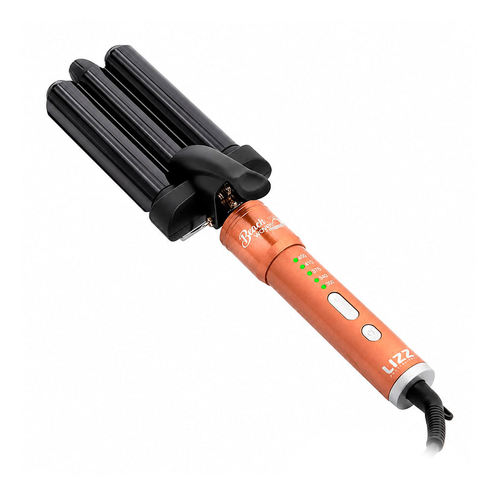 Modelador De Cachos Lizz Professional Beach Waves Triondas Bivolt