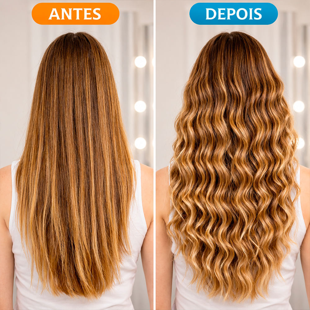 Modelador de Cachos Lizz Professional Beach Waves Triondas Bivolt