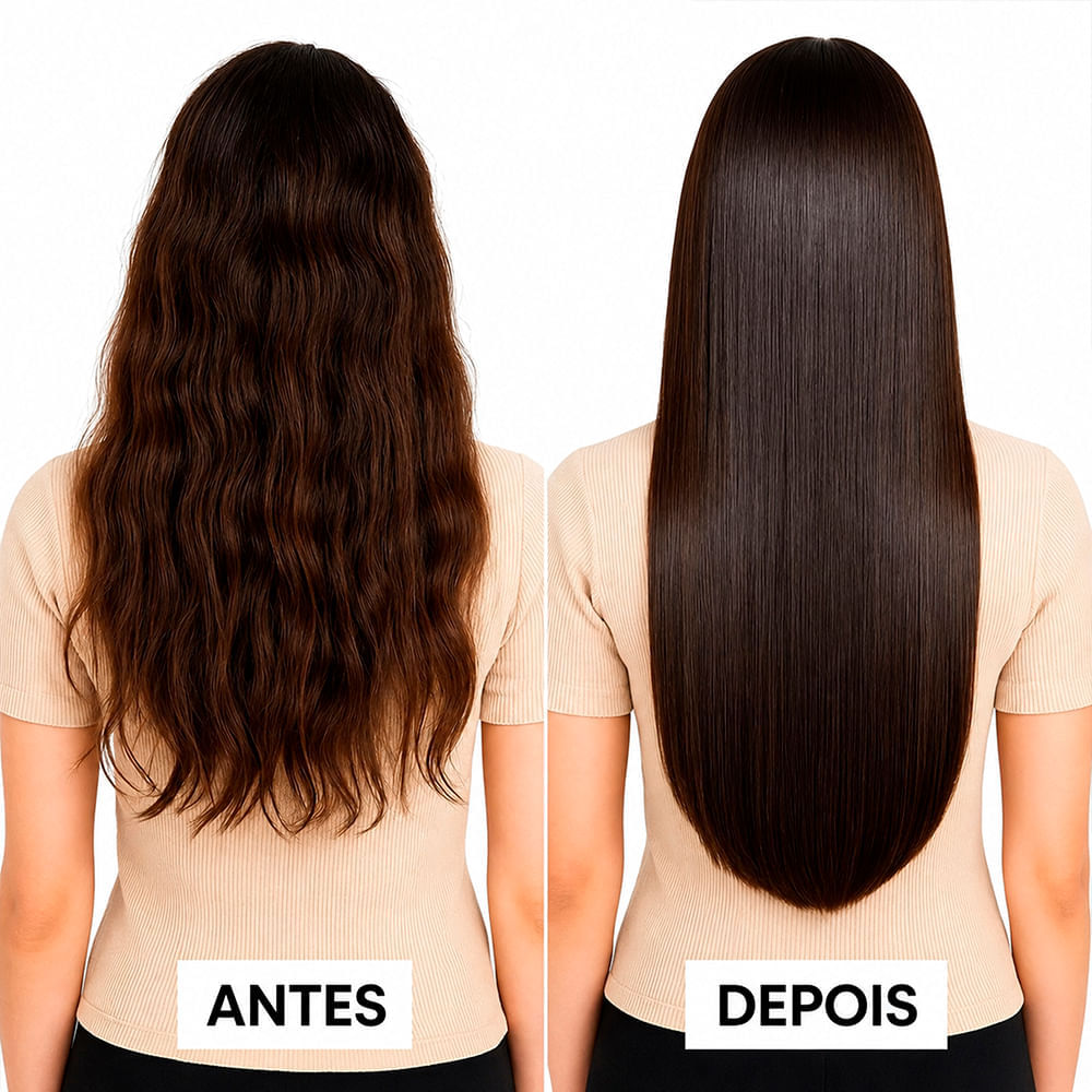 Chapinha de Cabelo Lizz Professional Neo Titanium Cinza 230°C/450°F Bivolt