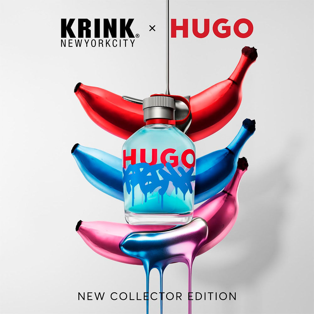 Perfume Masculino Krink x Hugo Collector’s Edition Eau de Parfum Hugo 75ml