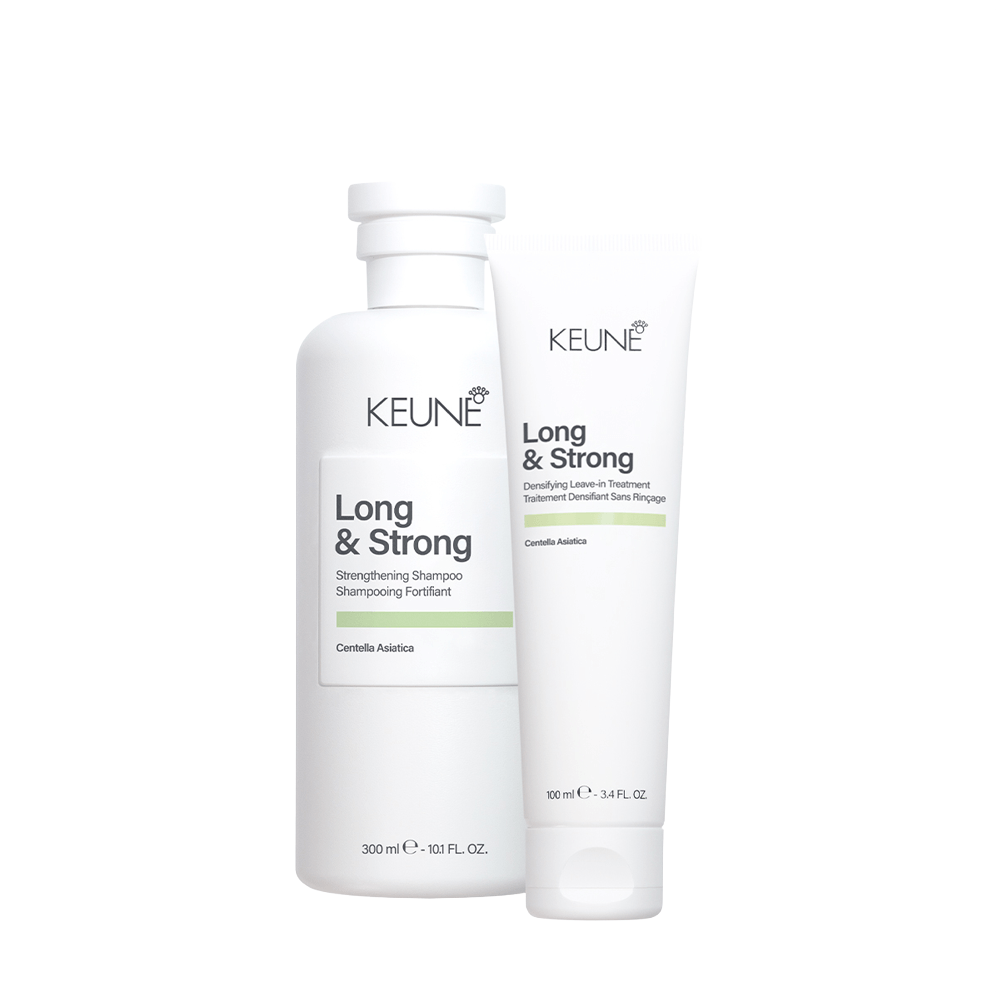 Kit Long & Strong Keune Shampoo 300ml + Leave-in 100ml