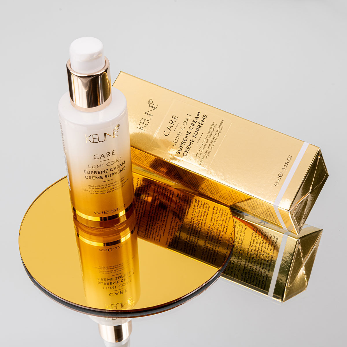 Kit Care Satin Keune Máscara Intensiva 200ml + Creme Finalizador 95ml
