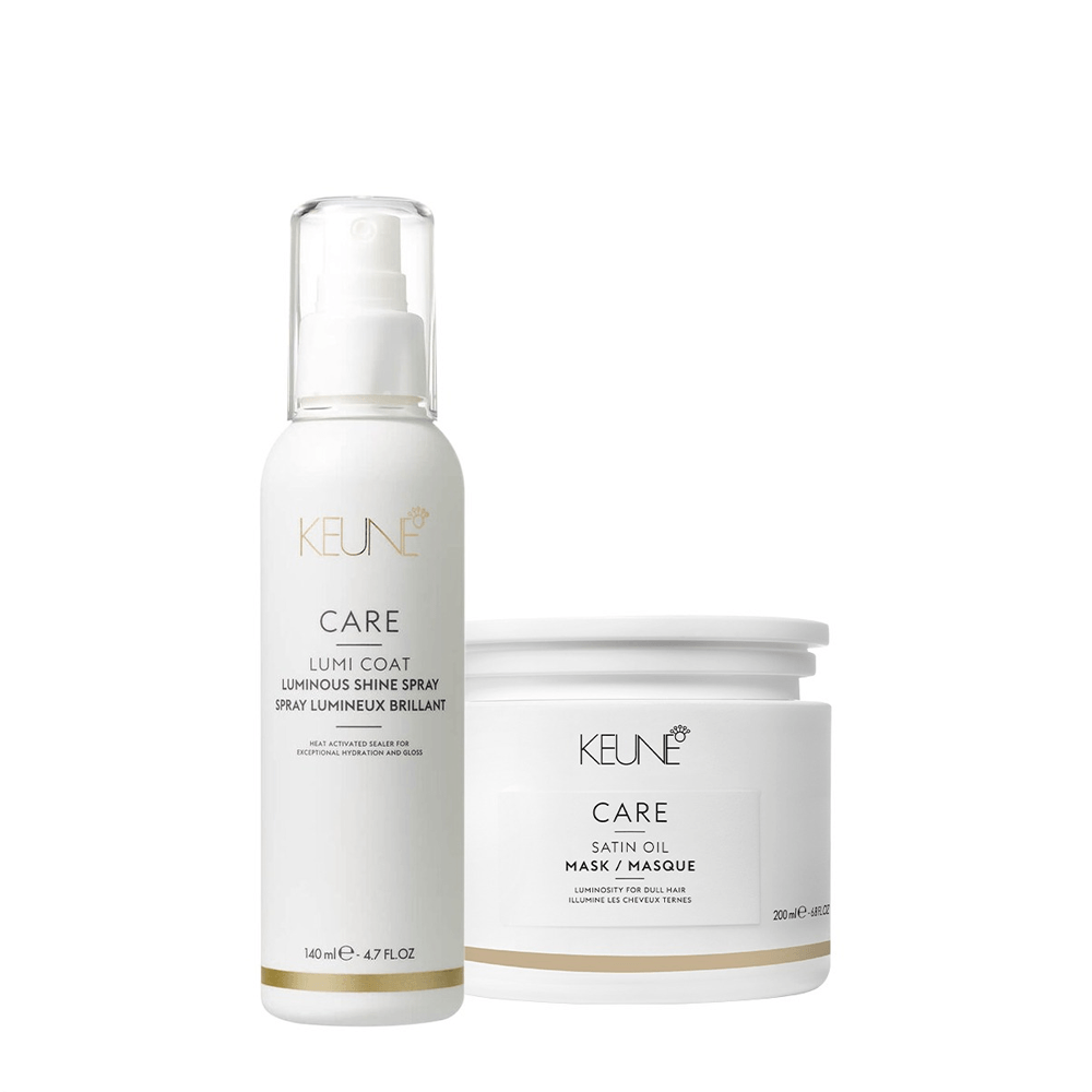 Kit Care Satin Keune Máscara Intensiva 200ml + Finalizador 140ml