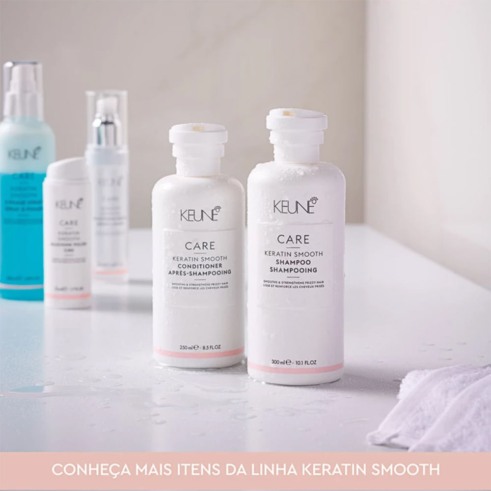 Kit Care Keratin Smooth Keune Shampoo 300ml + Máscara 200ml