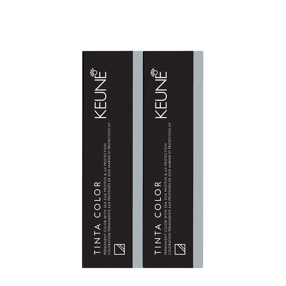 Kit Coloração Tinta Color Keune Tom 6.19 Loiro Escuro Cinza Matte 60ml 2 Unidades