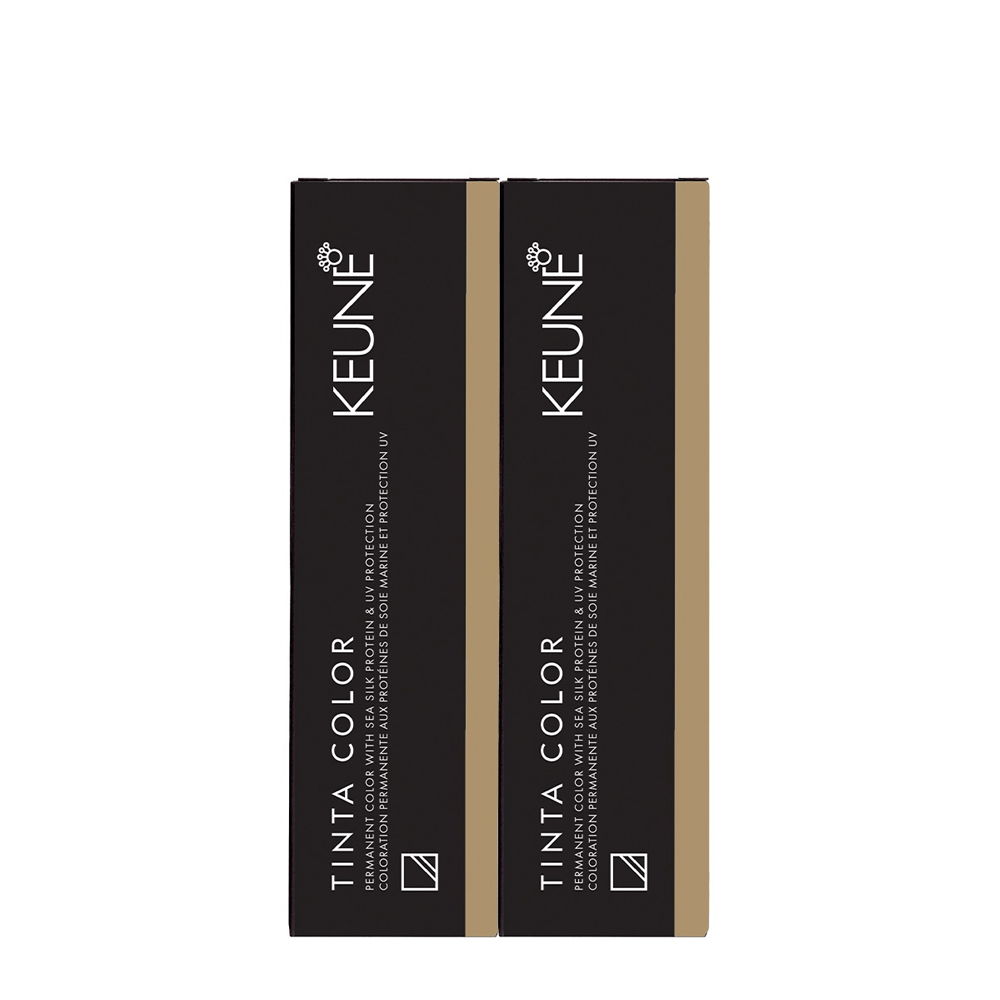 Kit Coloração Tinta Color Keune Tom 6.38 Loiro Escuro Dourado Marrom 60ml 2 Unidades