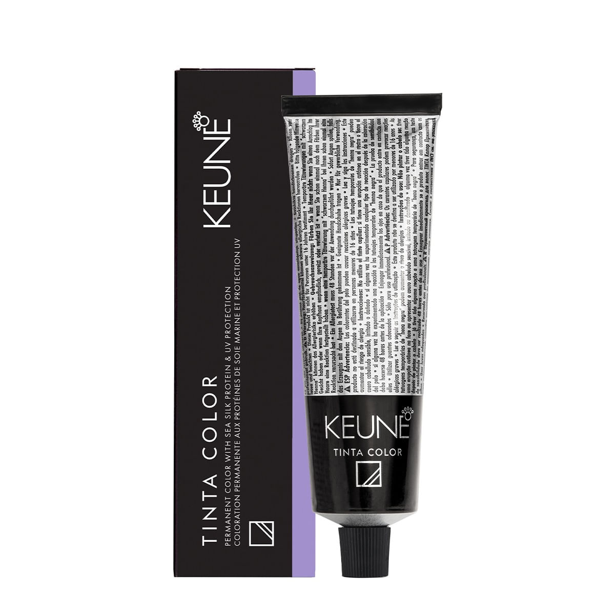 Kit Coloração Tinta Color Keune Tom 10.7 Louro Extra Claro Violeta 60ml 2 Unidades