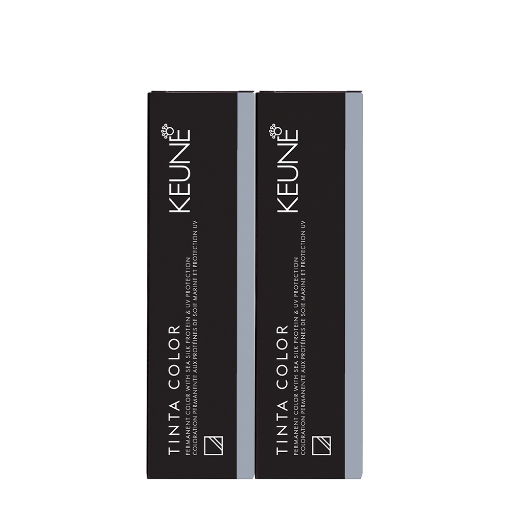 Kit Coloração Tinta Color Keune Tom 7.19 Loiro Médio Cinza Matte 60ml 2 Unidades