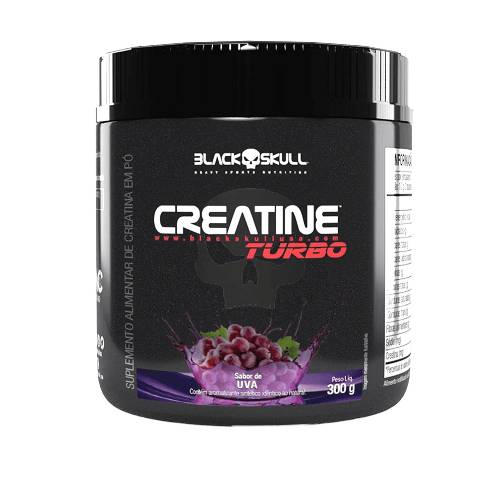 Creatina Turbo Black Skull Uva 300g