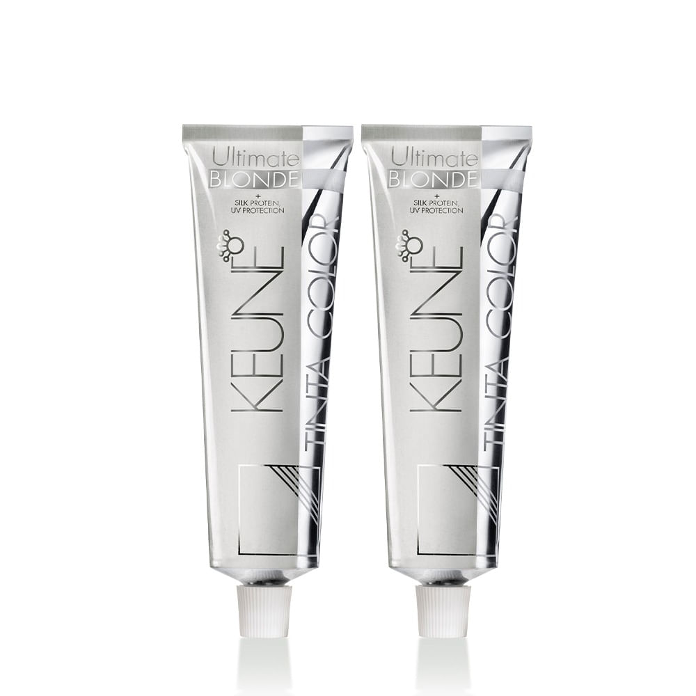 Kit Tinta Color Ultimate Blonde Keune Tom 1032 Louro Bege 60ml 2 Unidades