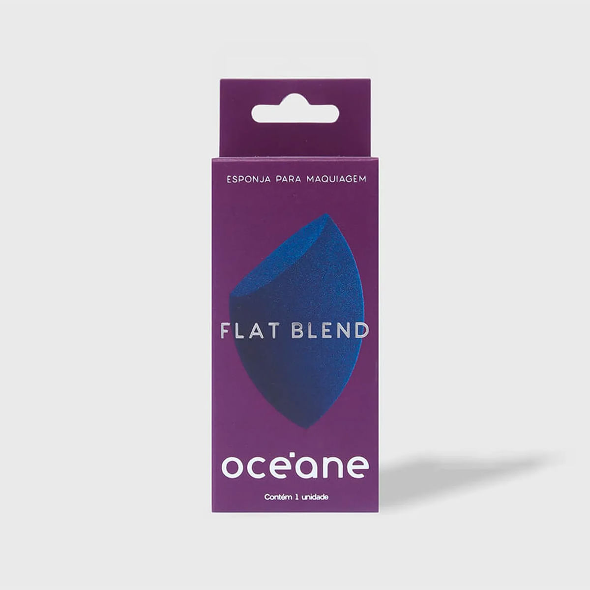 Kit Edition Foundation Océane Base em Bastão 8g + Esponja de Maquiagem Azul