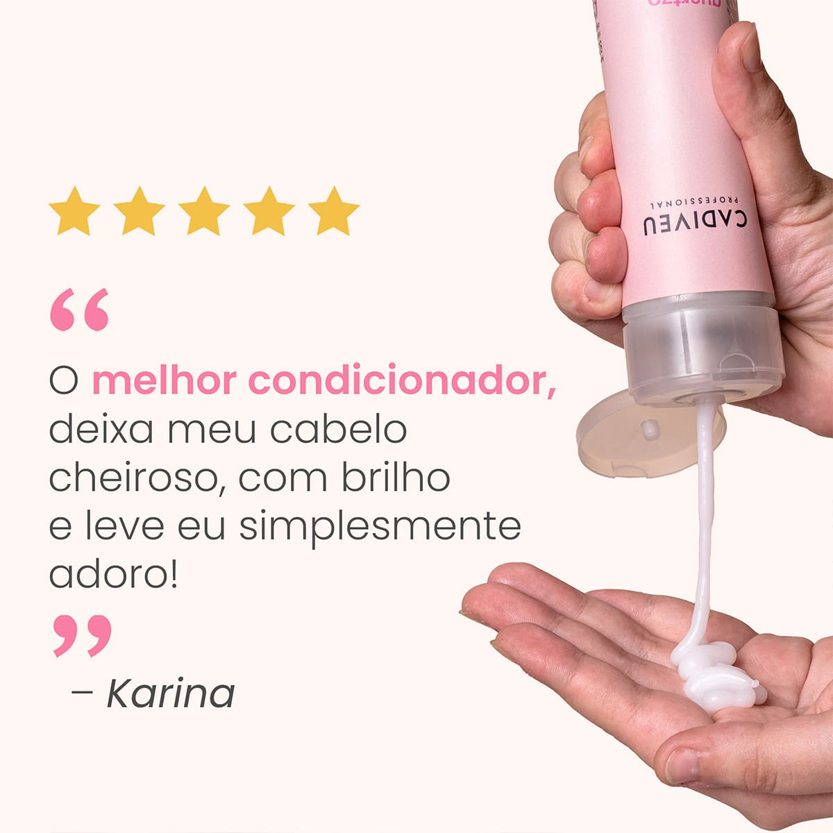 Kit Essentials Quartzo Shine Cadiveu Professional Shampoo 250ml + Condicionador 250ml + Óleo 65ml