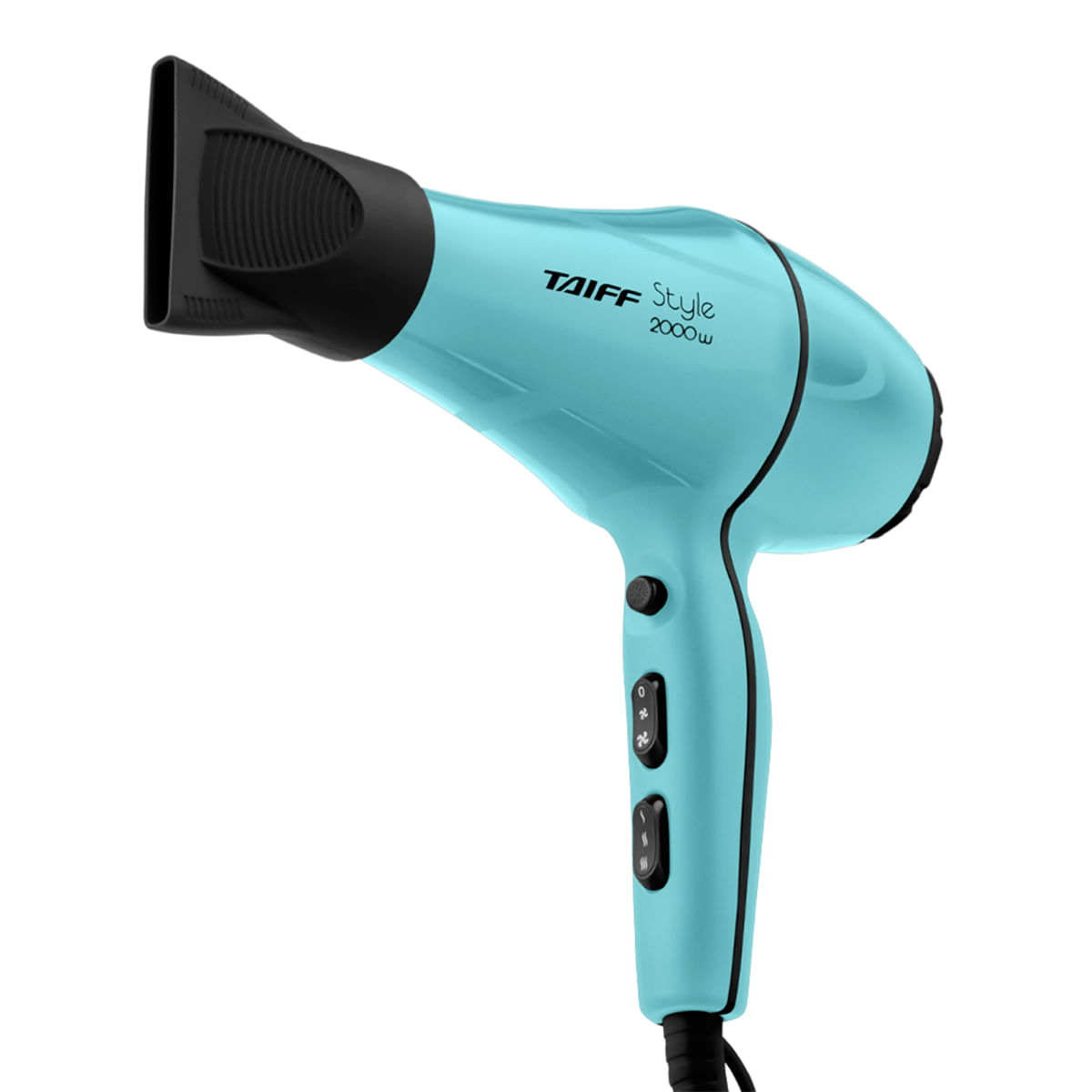 Kit Secador Tiffany Style Taiff 2000W 220V Azul + Sérum Capilar Essentials Glamour Cadiveu 65ml
