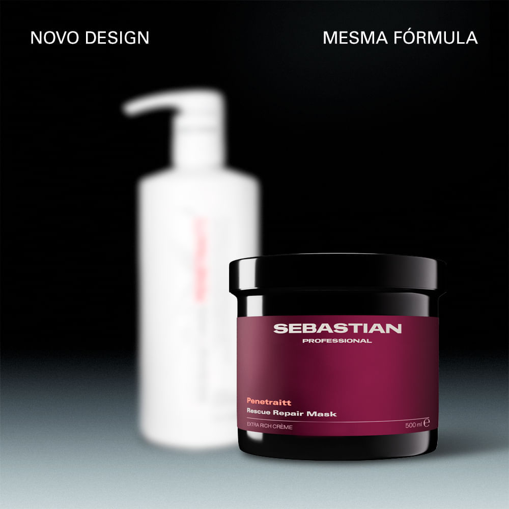 Máscara de Reconstrução Penetraitt Sebastian Professional 500ml