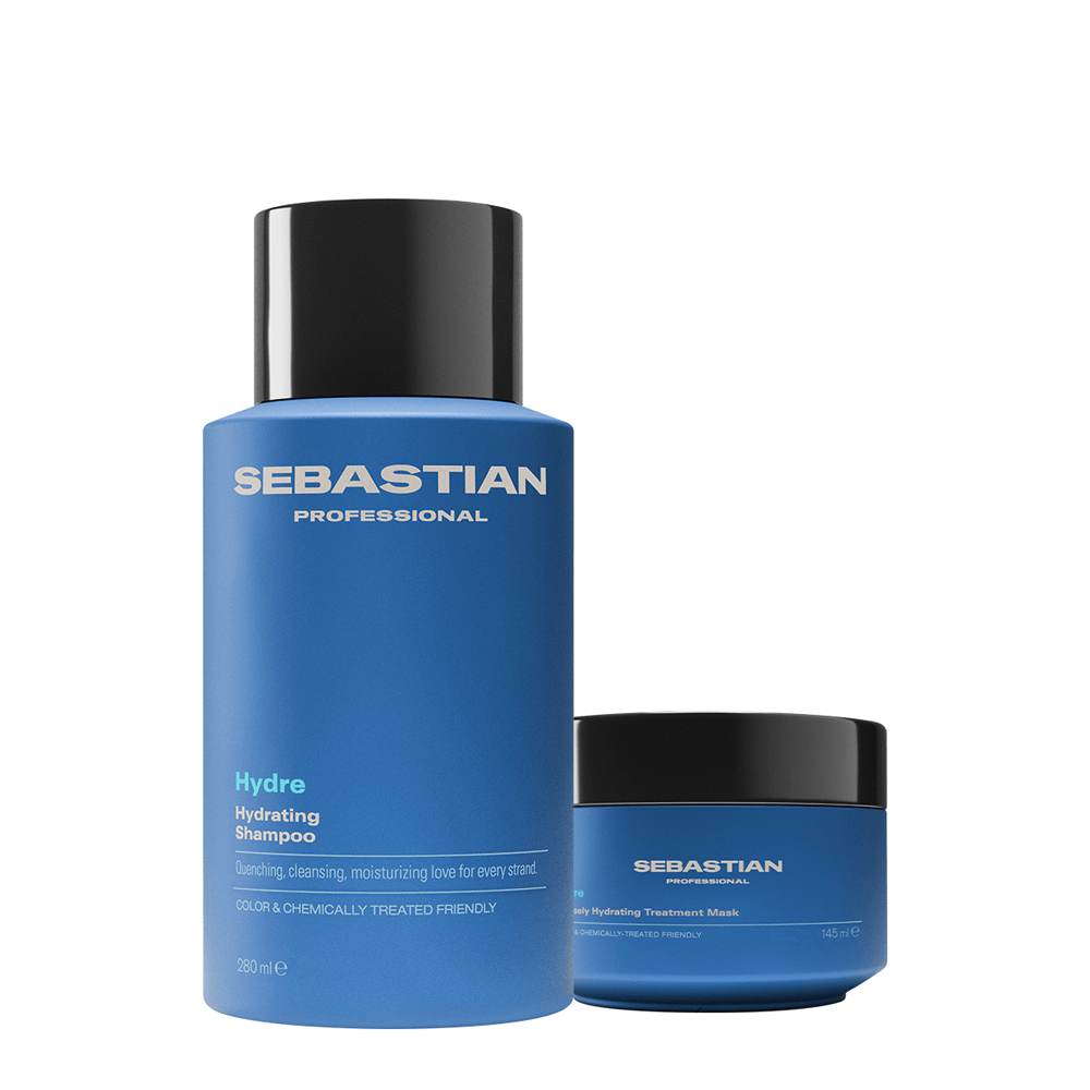 Kit Hydre Sebastian Professional Shampoo 280ml + Máscara Capilar 145ml