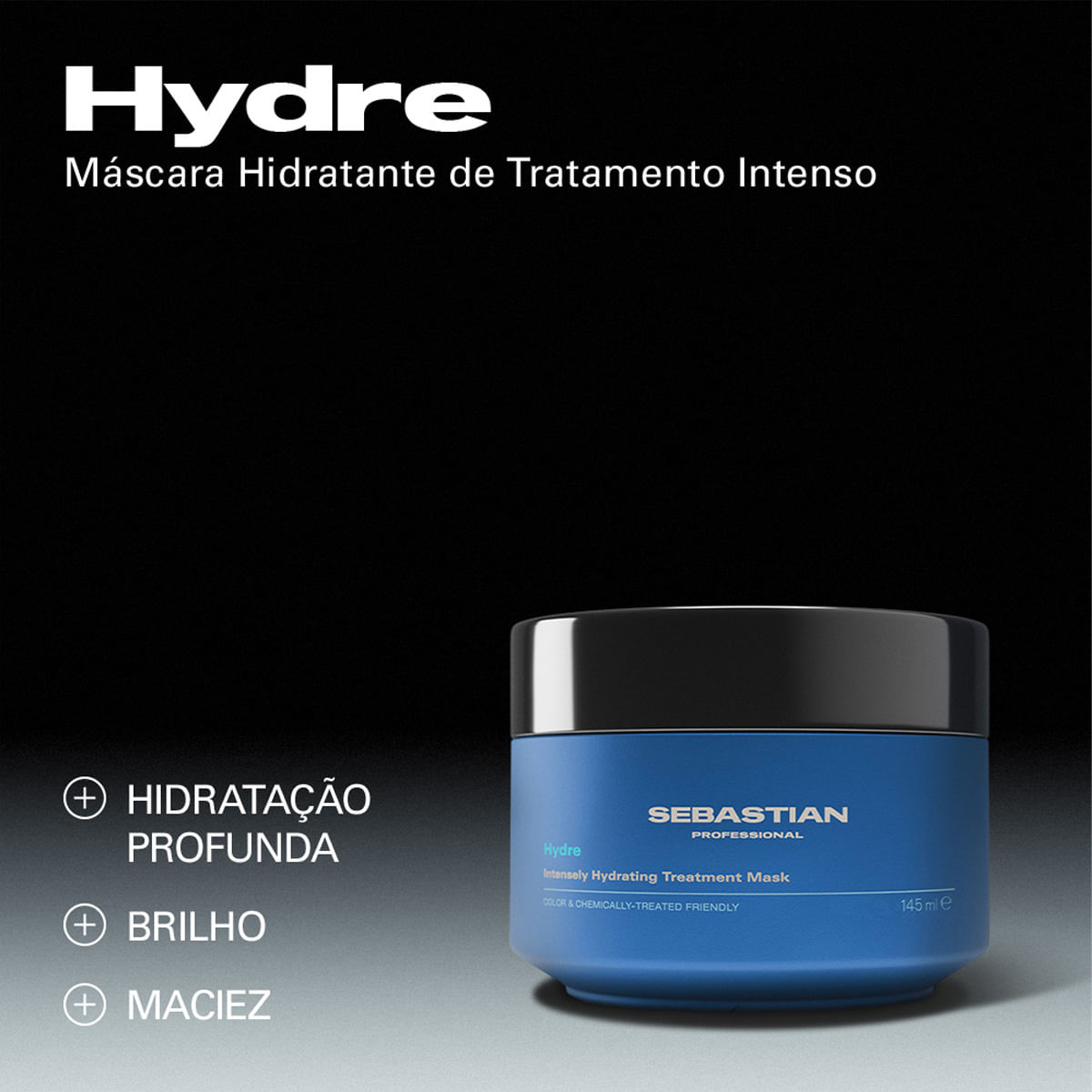 Kit Hydre Sebastian Professional Shampoo 280ml + Máscara Capilar 145ml