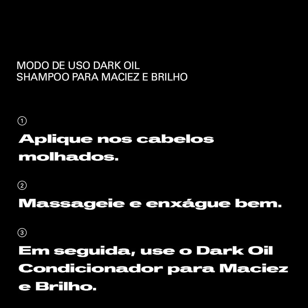 Kit Dark Oil Sebastian Professional Shampoo 1L + Máscara 500ml